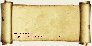 Matija Galjak vizit kartica